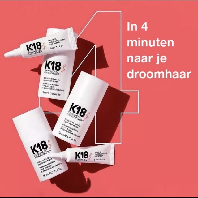 Alle Producten van K18 Leave-in Molecular Repair Hair Mask op een rijtje, Check hier voor alle info en producten van K18
